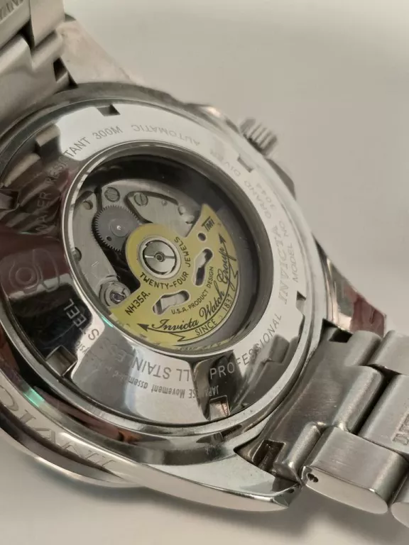 ZEGAREK MĘSKI INVICTA GRAND DIVER 3044 PUDEŁKO AUTOMAT