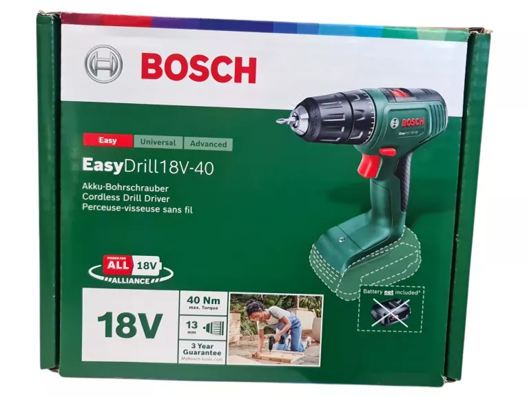 WIERTARKO-WKRĘTARKA BOSCH EASYDRILL 18V-40