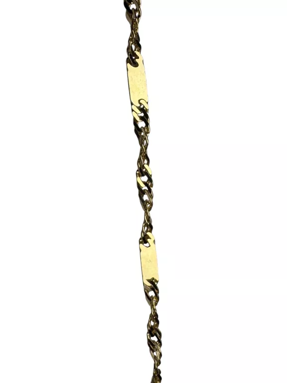 ZŁOTA BRANSOLETKA PRÓBY 585 20CM