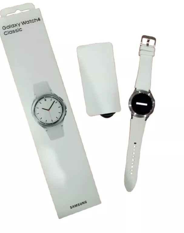 SMARTWATCH SAMSUNG GALAXY WATCH 4 CLASSIC BIAŁY