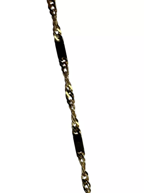 ZŁOTA BRANSOLETKA PRÓBY 585 20CM