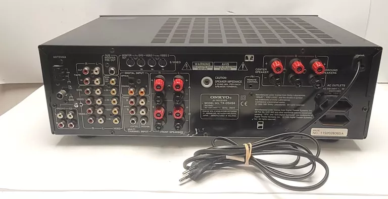 AMPLITUNER ONKYO TX-DS494