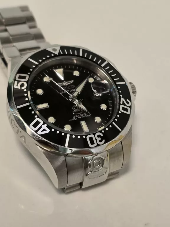 ZEGAREK MĘSKI INVICTA GRAND DIVER 3044 PUDEŁKO AUTOMAT