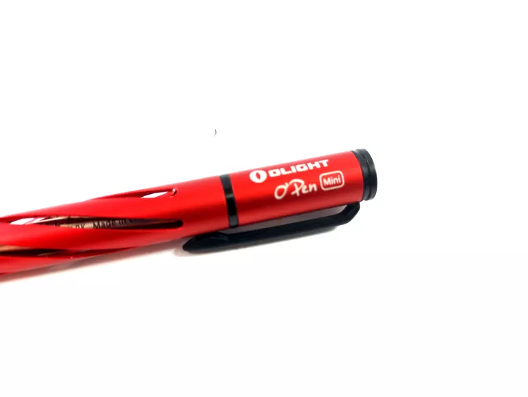 DŁUGOPIS ALUMINIOWY TAKTYCZNY OLIGHT O'PEN MINI - RED
