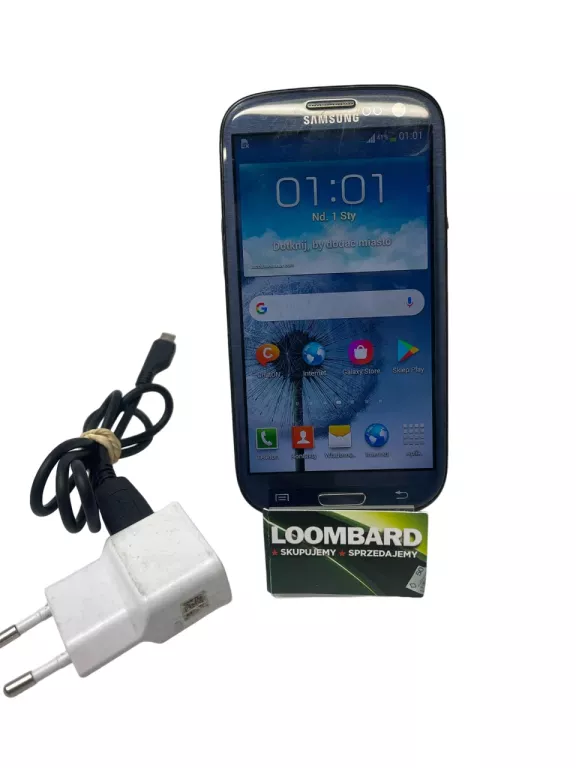 TELEFON SAMSUNG GALAXY S III + ŁAD IMEI: 356096055459471