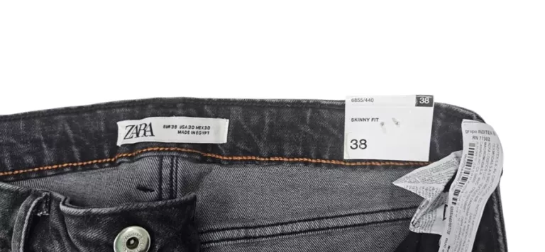 SPODNIE ZARA JEANSOWE SKINNT FIT 6855/440
