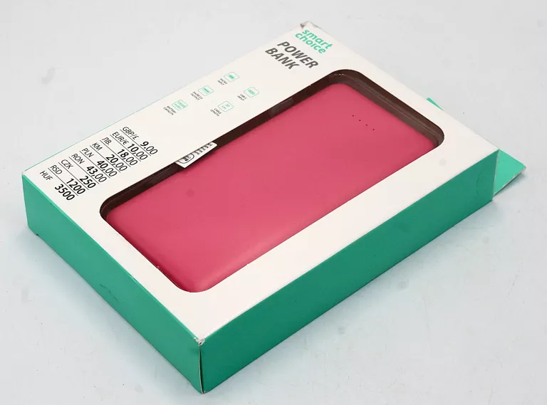 POWERBANK SMART CONNECT 10000 MAH RÓŻOWY