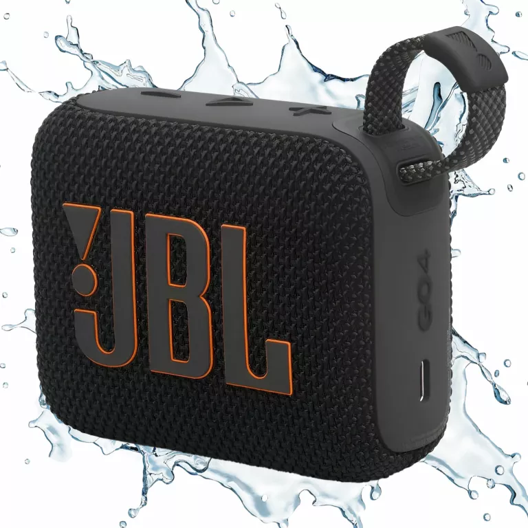 GŁOŚNIK MOBILNY JBL GO4 CZARNY BLUETOOTH 4.2 W PRZENOŚNY IP67