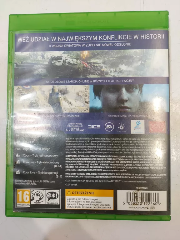 GRA BATTLEFIELD V XBOX ONE