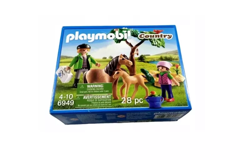 ZESTAW PLAYMOBIL COUNTRY 6949 KUCYK MAMA ZE ŹREBAKIEM