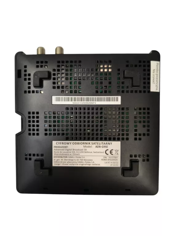DEKODER 4K DUALBOX+ CANAL+