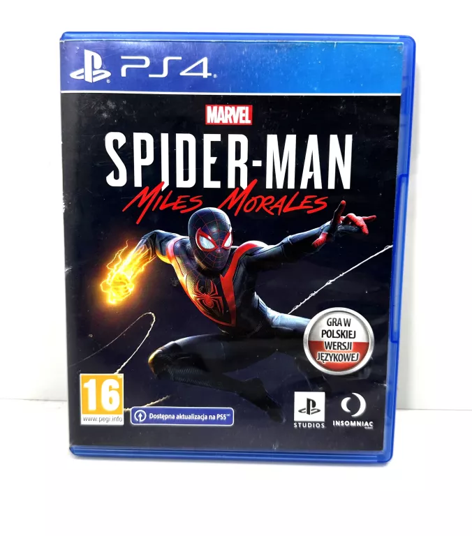 GRA PS4 SPIDER-MAN MILES MORALES