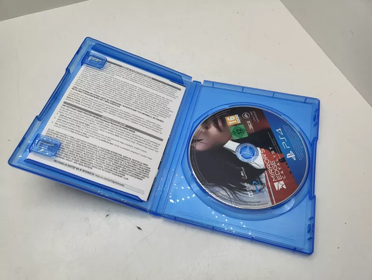 MIRRORS EDGE CATALYST PS4