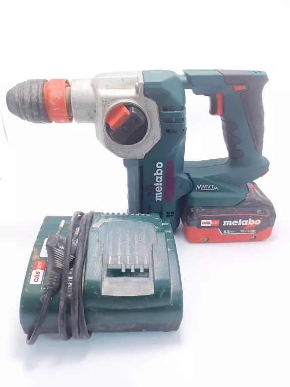 MŁOTOWIERTARKA AKUMULATOROWA METABO KHA 18 LTX + AKU + ŁADOWARKA