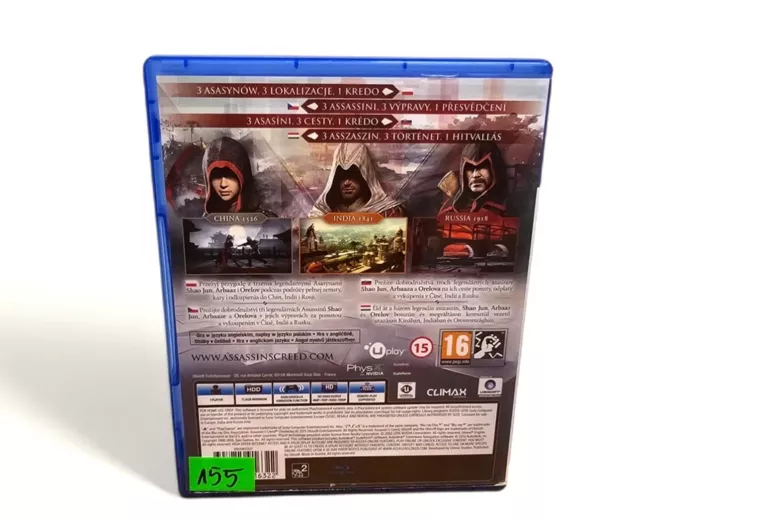 GRA ASSASSIN'S CREED CHRONICLES PS4
