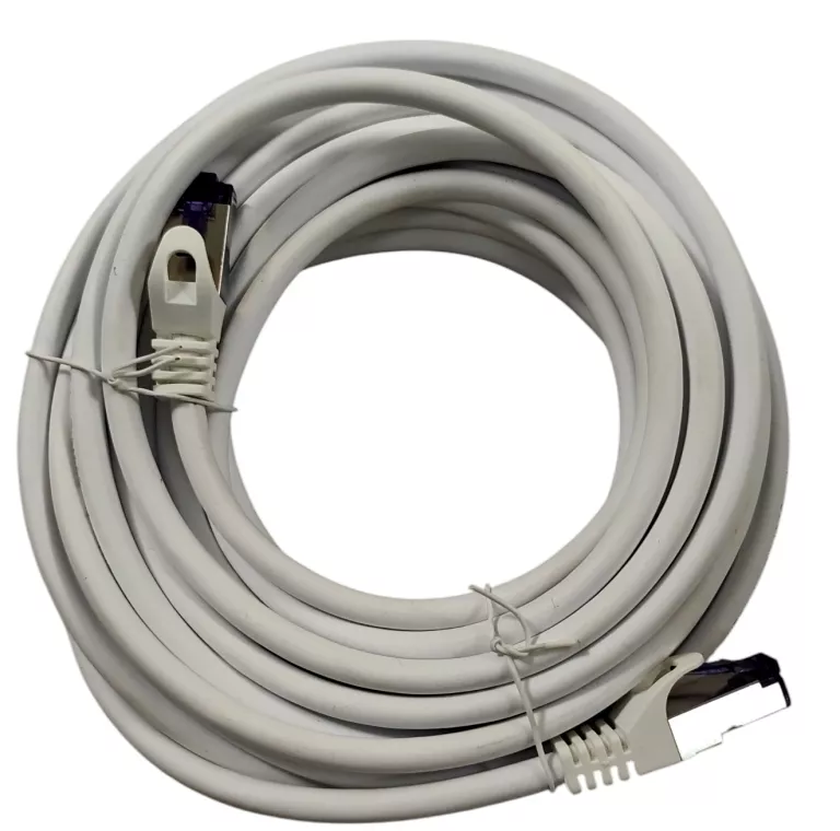 KABEL INTERNETOWY RJ45 7,5M S/FTP KAT.7 600MHZ - 4X2XAWG