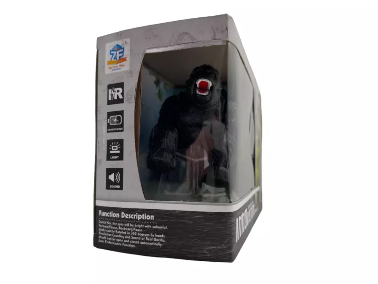 ROBOT GORYL R/C DŹWIĘK PODŚWIETLENIE