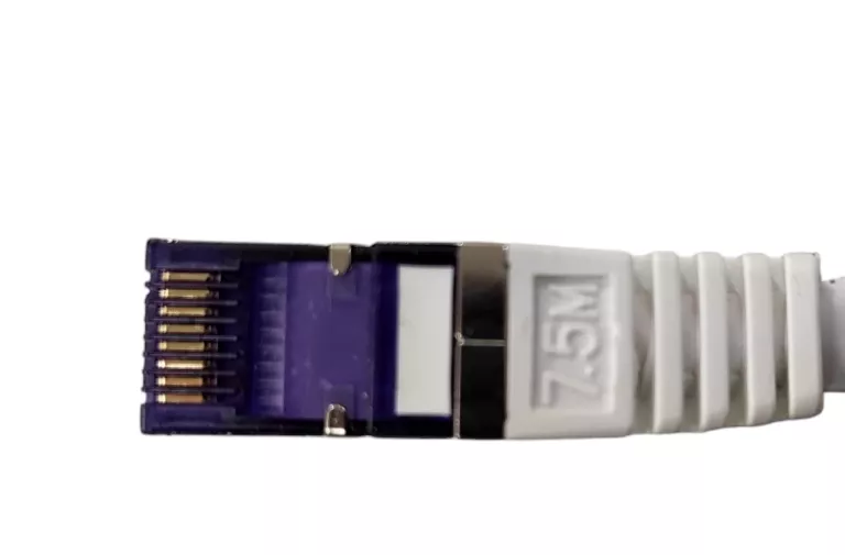 KABEL INTERNETOWY RJ45 7,5M S/FTP KAT.7 600MHZ - 4X2XAWG