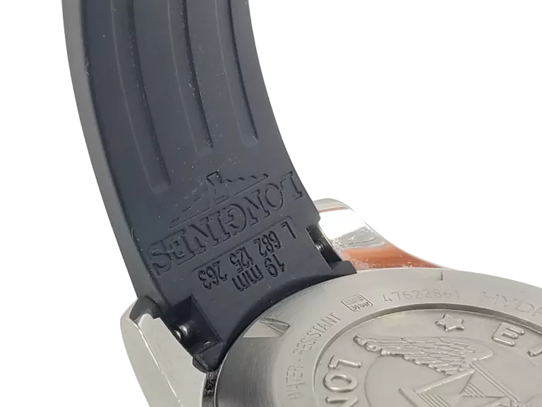 ZEGAREK MĘSKI LONGINES HYDROCONQUEST L3.640.4 SILIKONOWY PASEK