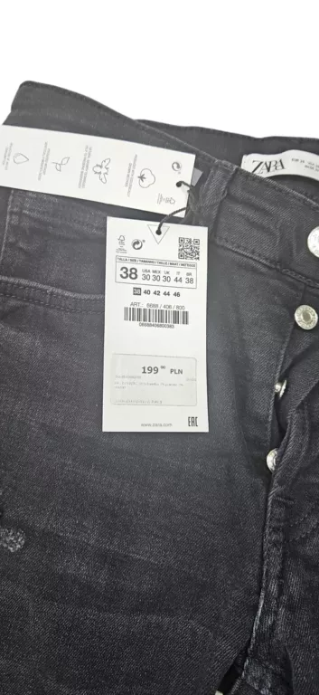 SPODNIE ZARA SKINNY FIT 6688 406