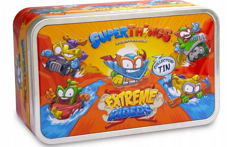 SUPER ZINGS THINGS 10 SERIA PUSZKA EXTREME RIDERS PUSZKA
