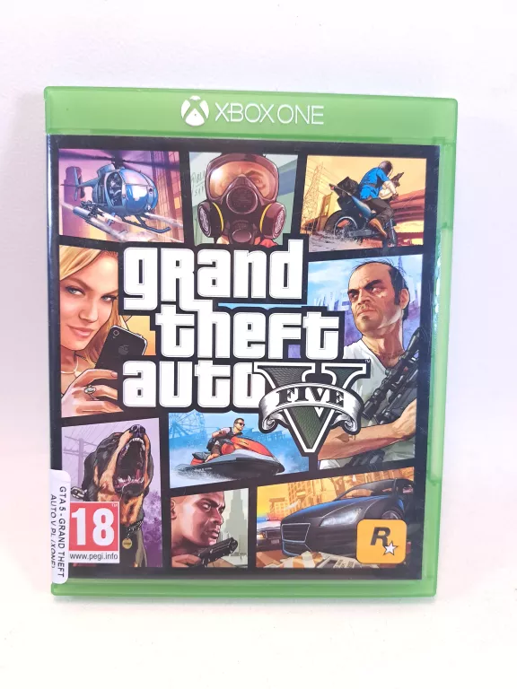 GTA 5 - GRAND THEFT AUTO V PL (XONE) 5026555284226