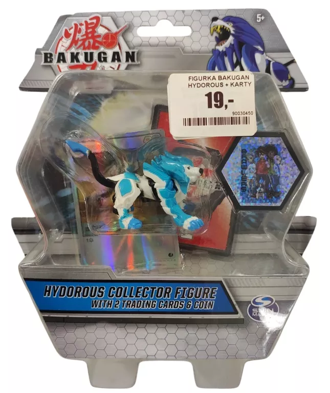 FIGURKA BAKUGAN HYDOROUS + KARTY