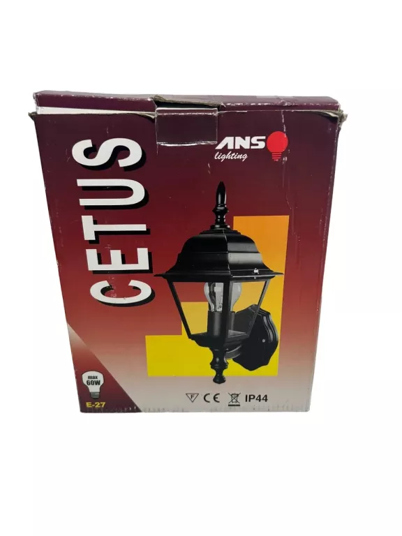 KINKIET ZEWNĘTRZNY LAMPA OGRODOWA ZEWNĘTRZNA ELEWACYJNA ŚCIENNA E27 LED