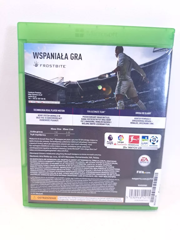 GRA XBOXONE FIFA 18 5030946121533