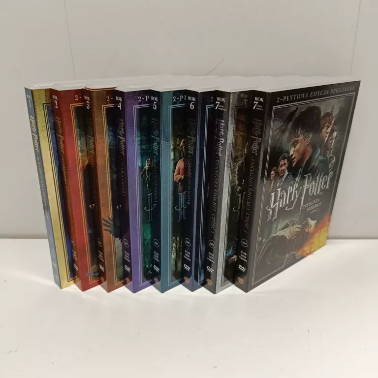 FILM DVD KOLEKCJA HARRY POTTER EDYCJA SPECJALNA 1 - 7