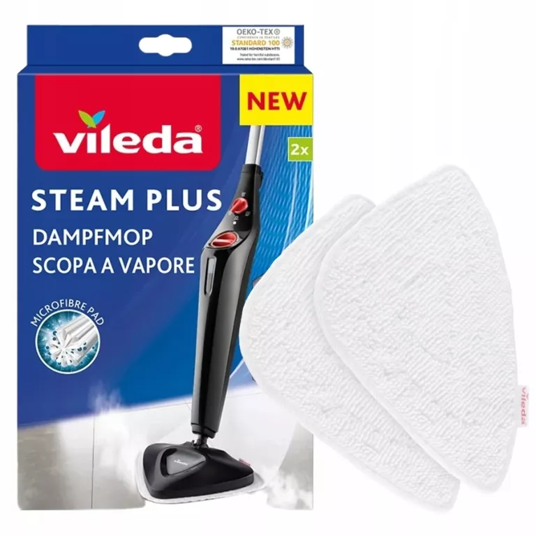 VILEDA WKŁAD DO MOPA PAROWEGO STEAM HOT SPRAY 2SZT