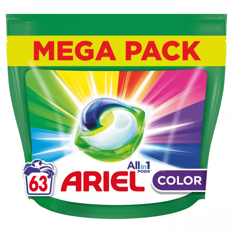 ARIEL ALL-IN-1 PODS COLOR KAPSUŁKI DO PRANIA KOLORÓW 63SZT.