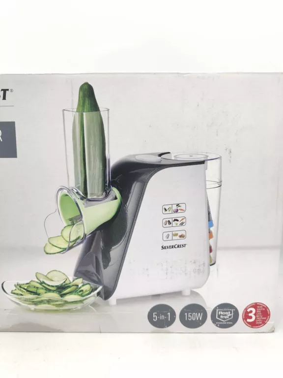 SILVERCREST ELECTRIC GRATER SZATKOWNICA DO WARZYW