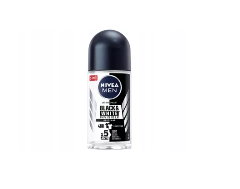 NIVEA MEN BLACK&WHITE INVISIBLE ORIGINAL ANTYPERSPIRANT W KULCE 50ML