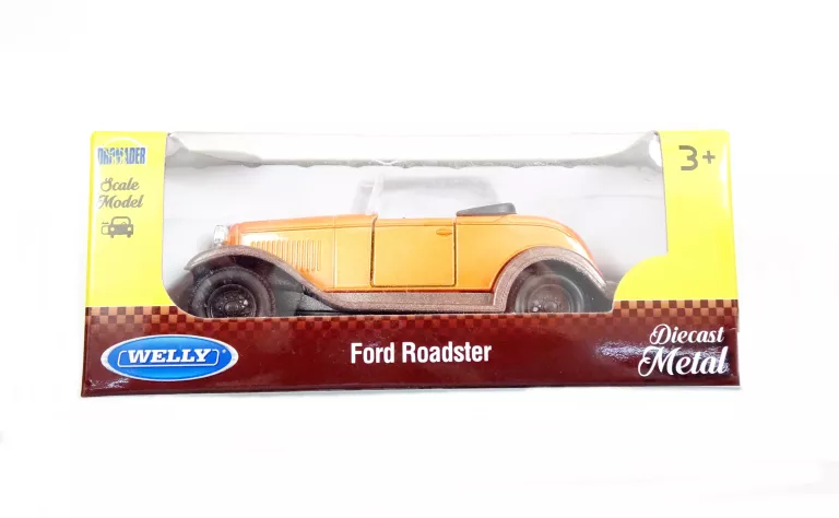 FORD ROADSTER OLD TIMER METALOWY MODEL SAMOCHODU KOLEKCJONERSKI