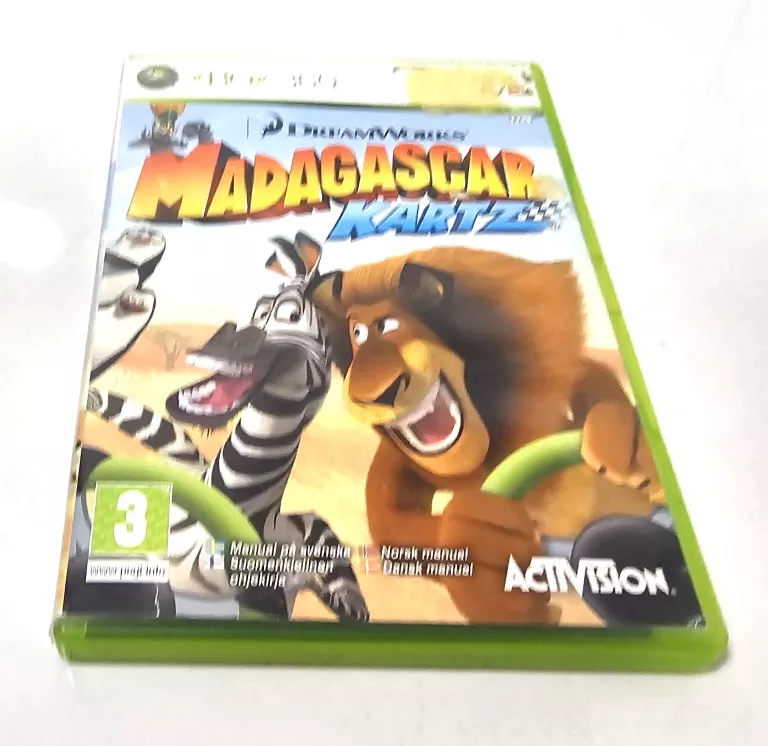 GRA NA XBOX360 MADAGASCAR KARTZ