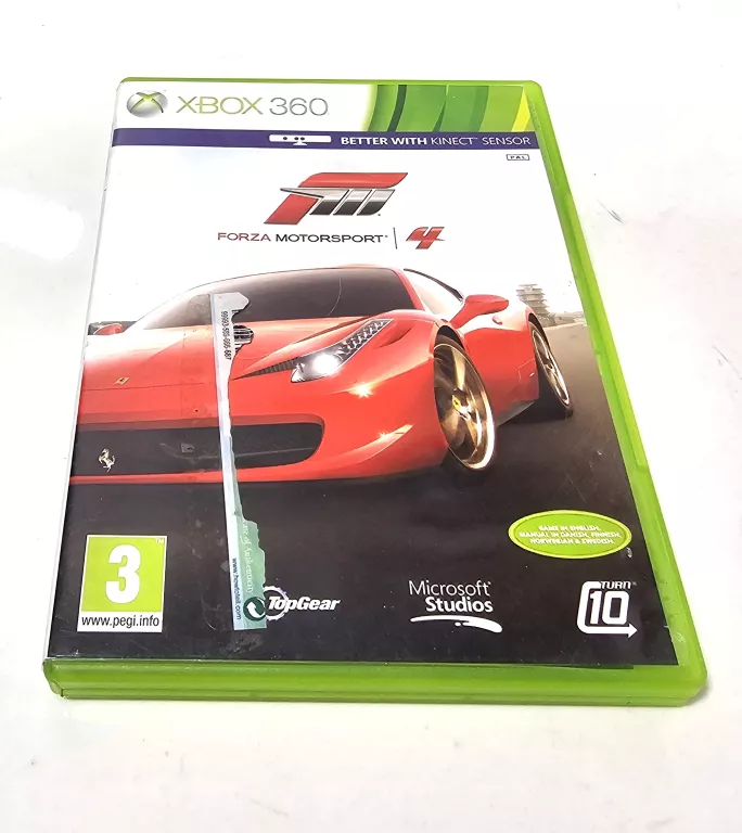 GRA NA XBOX360 FORZA MOTORSPORT 4