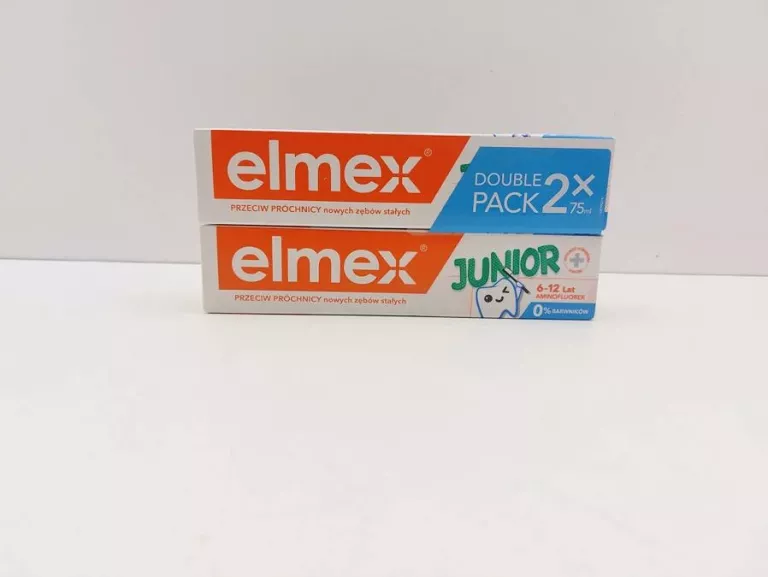 DUOPACK ELMEX JUNIOR, PASTA 6-12 LAT, 2 X 75 ML