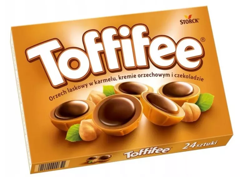 BOMBONIERKA TOFFIFEE ORZECHY LASKOWE W KARMELU XL - 200G.