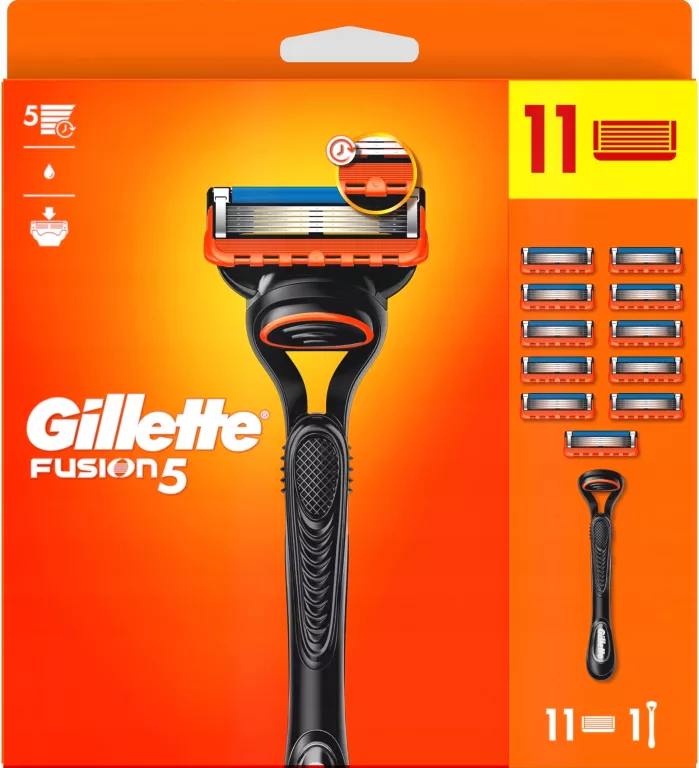 MASZYNKA GILLETTE FUSION 5 +11 WKŁADÓW 7702018425761