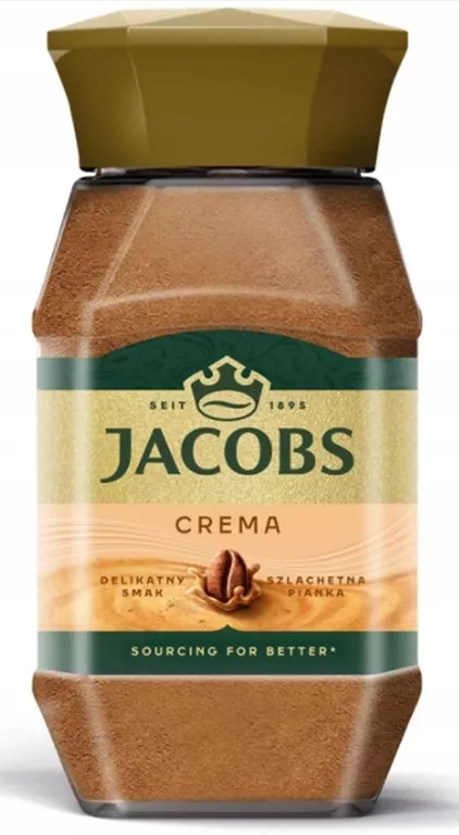 KAWA ROZPUSZCZALNA JACOBS CREMA 200 G 8711000521106