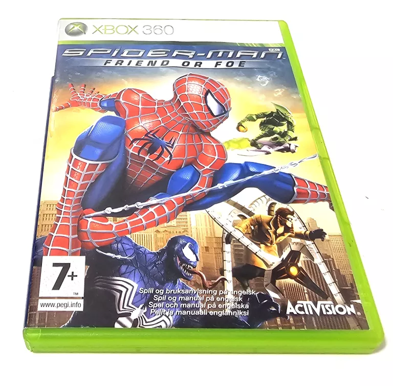 GRA NA XBOX360 SPIDERMAN FRIEND OR FOE