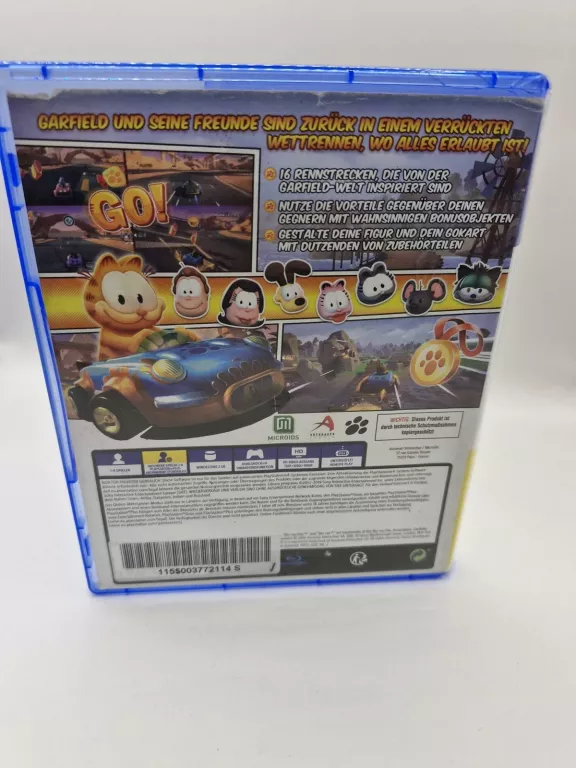 GRA GARFIELD KART FURIOUS RACING PS4