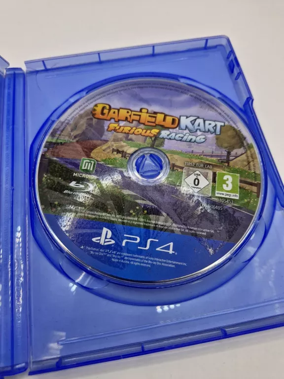 GRA GARFIELD KART FURIOUS RACING PS4
