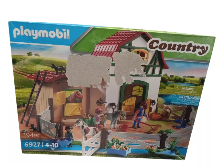 KLOCKI PLAYMOBIL 6927 STADNINA KUCYKÓW COUNTR