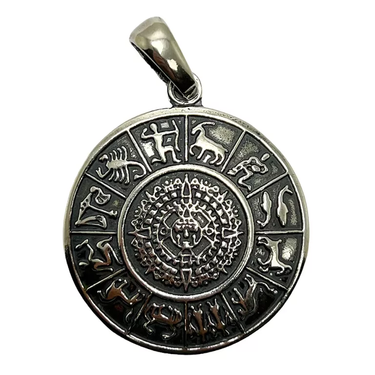 SREBRNY WISIOREK ZODIAK ZNAKI ZODIAKU PR.925 11,33G