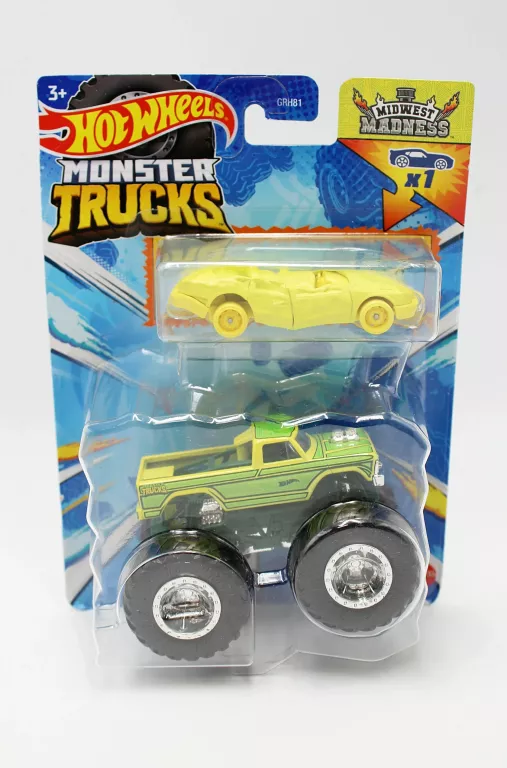 RESORAK HOT WHEELS MONSTER TRUCK MIDWEST MADNESS HWN42