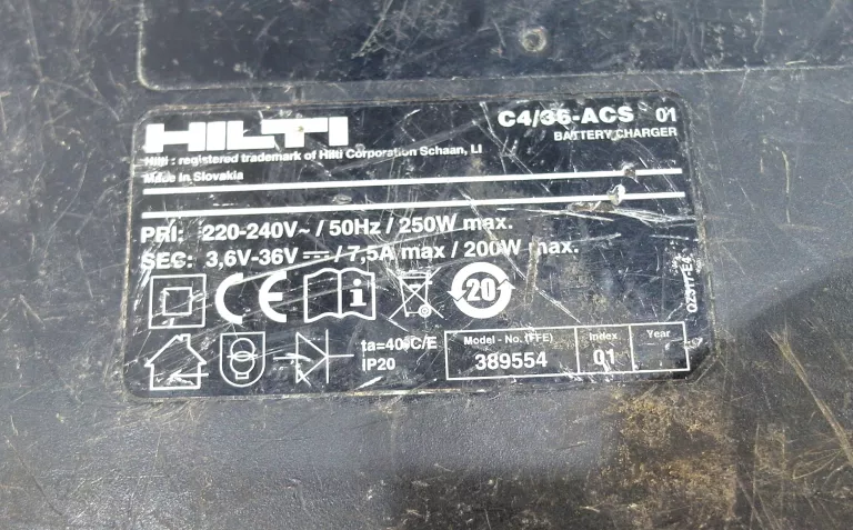 ŁADOWARKA HILTI C4/36-ACS