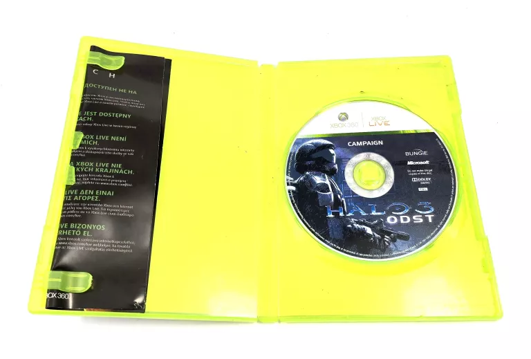 HALO 3 ODST XBOX360