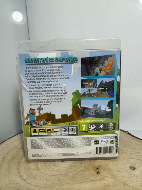 PS3 MINECRAFT PLAYSTATION 3 EDITION